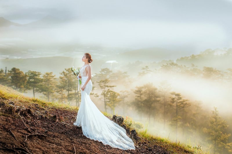 Vintage Bohemian Wedding Dress
